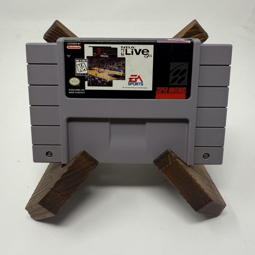 NBA Live 96 Super Nintendo SNES Video Game Cart EA Sports Basketball